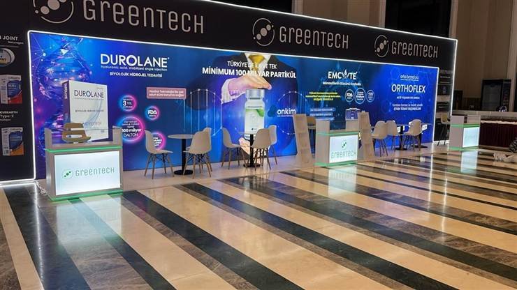 Greentech Biyoteknoloji — Geniş Cephe Stand
